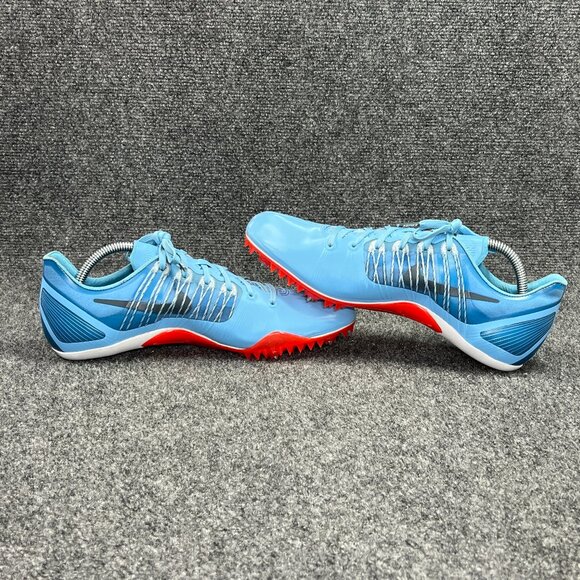 Nike Zoom Celar 5 Track Spike Shoes Men's Size 10 Blue Sprinting Performance - Picture 9 of 14